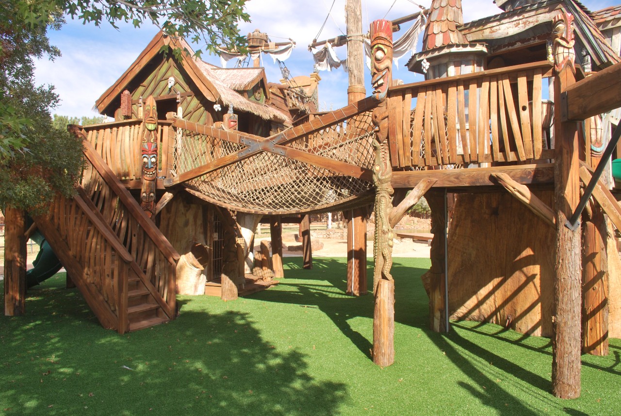 Artificial Turf Playground by Southwest Greens of Asheville